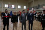 Айсен Николаев торжественно открыл новый спортзал политехнического лицея